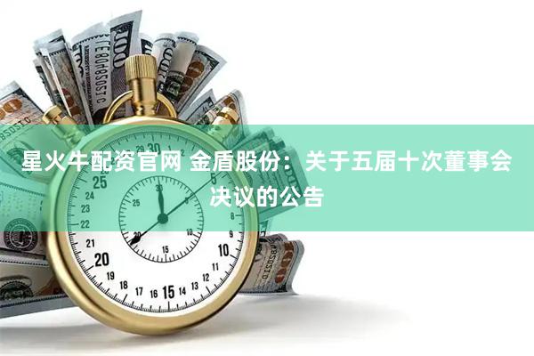 星火牛配资官网 金盾股份：关于五届十次董事会决议的公告