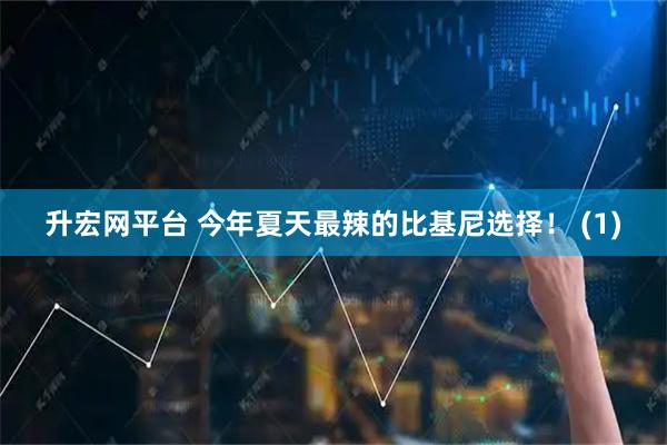升宏网平台 今年夏天最辣的比基尼选择！ (1)