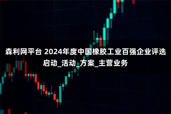 森利网平台 2024年度中国橡胶工业百强企业评选启动_活动_方案_主营业务